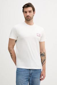 Хлопковая футболка Tommy Jeans, белый