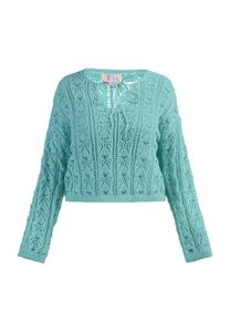 Свитер IZIA, голубой