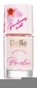 Лак для ногтей 2 в 1 Delia Cosmetics Porcelain, оттенок 04 Beige 11 мл