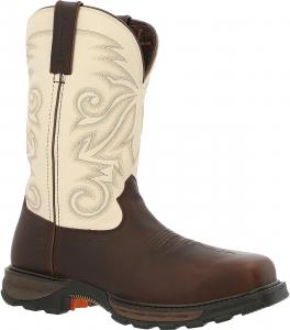 Мужские ботинки Durango DDB0330 на щиколотку, белый/шоколадный