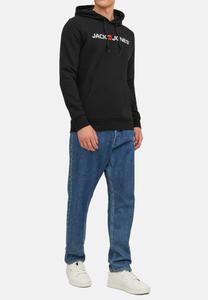 Худи Jack & Jones 2ER PACK CORP , Schwarz Weiß/Mottled Black