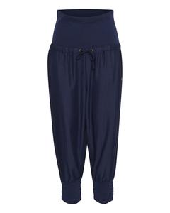 Зауженные брюки-шаровары Cream, темно-синий