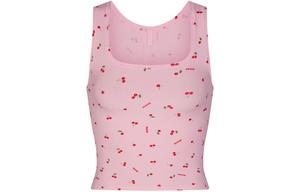 Топ-майка женская с принтом сакуры из коллекции SKIMS ко Дню святого Валентина CHERRY BLOSSOM PRINT/Cherry Blossom Color