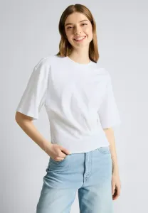 Футболка с принтом «mit knotendetail» Tom Tailor Denim, White