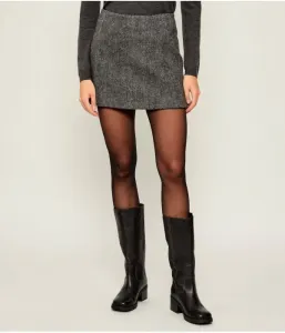 Шерстяная юбка OZONO Max&Co., серый