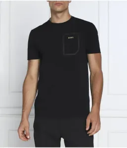 Футболка Тарик regular fit Boss Green, черный