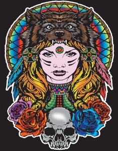 Раскраска Воин Вельвет Painting Velvet