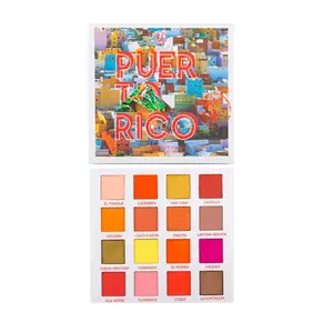 Палитра оттенков Party In Puerto Rico Bh Cosmetics, 1 UD