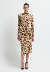 Платье adL Shift dress, Leopard Brown/Brown