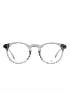 Очки в круглой металлической оправе Dunhill, серый