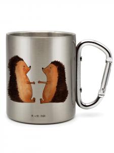 Кружка Ежик Люблю без слов в серебре Mr. & Mrs. Panda