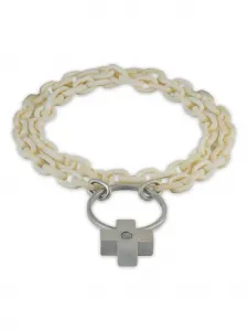 Серебряное колье с бриллиантами Parts Of Four