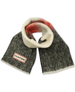 Шарф с эффектом омбре и ворсом Hunter, Black Multi