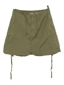 Шорты с заниженной посадкой шага Junya Watanabe Man, зеленый