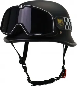 Универсальный мотоциклетный полушлем для взрослых, шлем в немецком стиле, винтажные реактивные шлемы, мотоциклетные шлемы, немецкие винтажные шлемы, мотоциклетный полушлем, одобрен ECE BDBRHFG, B