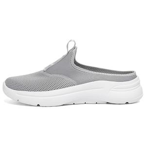 Мужские тапочки с закрытым носком и противоскользящей подошвой NMR, светло-серый