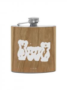 Mr. & Mrs. Panda Фляжка из нержавеющей стали Koala family two without... коричневого цвета