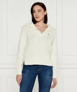 Свитер Regular fit Guess Jeans, бежевый