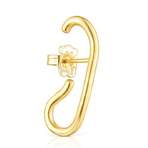 Серьги Tous Hav, позолоченное серебро