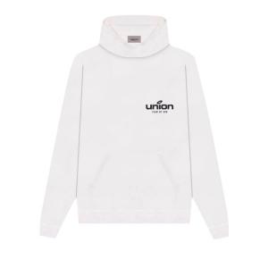 Худи Fear of God Essentials x Union Vintage Hoodie 'White', белый