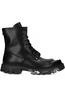 Металлические ботинки на шнуровке Brixton Premiata, черный