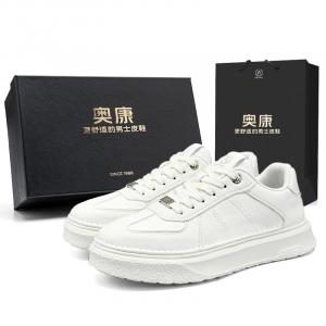 AOKANG Кроссовки Air Force One Series Low Top для скейтбординга мужские белые, цвет White[Standard Sports Shoe Size]