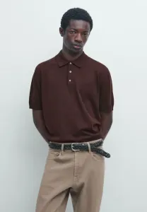 Рубашка поло Massimo Dutti, Bordeaux
