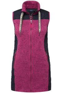 Жилет LAURASØN, розовый/черный