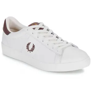 FRED PERRY Кожаные низкие кеды Casual Unisex White
