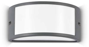 Уличный настенный светильник Ideal Lux Rex, черный