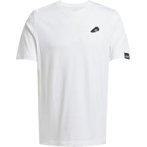 Футболка с графикой подписи Копы Adidas, белый