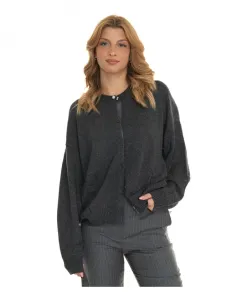 Стильный вязаный кардиган Liu Jo, серый