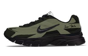 Nike Инициатор амортизация, дышащий, поддерживающий низкий верх повседневные городские прогулочные беговые кроссовки unisex green