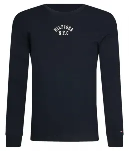 Лонгслив regular fit Tommy Hilfiger, темно-синий