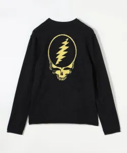 Пуловер GRATEFUL DEAD из переработанного кашемира с принтом на спине MRBC3426GM