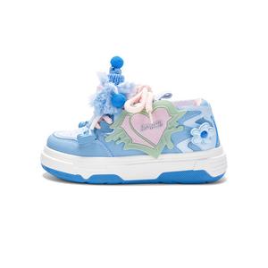 Кроссовки KARLIE KELLER Skateboarding Shoes Women's Low-top Blue, голубой