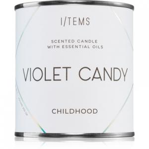 Ароматическая свеча I/TEMS Special Edition Violet Candy - 200 г Items
