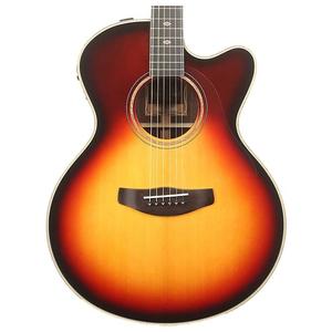 Электроакустическая гитара Yamaha CPX1200II Medium Jumbo, Vintage Sunburst с футляром