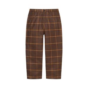 Брюки Supreme Windowpane Wool Trouser, Brown