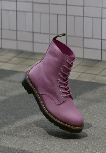 1460 pascal, ботинки на шнуровке с 8 люверсами, ботильоны. Dr. Martens, Dusty Rose Virginia
