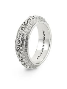 Кольцо Flourish Band Emanuele Bicocchi, серебряный