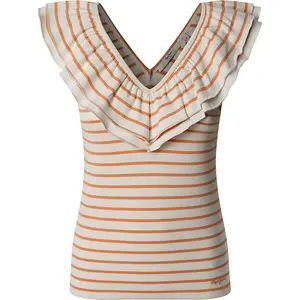 Футболка без рукавов Pepe Jeans Valery, бежевый