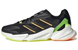 X9000l4 Кроссовки унисекс с низким верхом, черные/желтые/оранжевые Adidas