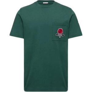 Moncler Футболка мужская листового зеленого