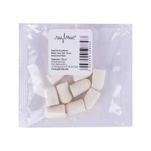 Колпачки для педикюра градация 7 мм 60 Ткань Podo AlleMed, Белый, 10 шт. MollyLac, Molly Lac