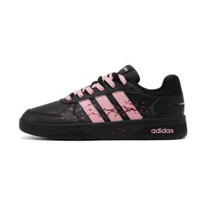 Adidas Neo Courtbeat Pink Ink Cherry амортизирующие низкие кроссовки для скейтбординга унисекс Black Pink