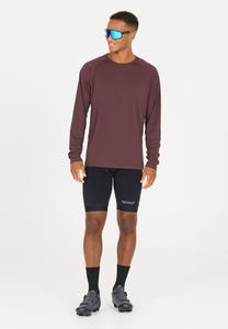 Лонгслив CRUSOE Endurance, темно-красный