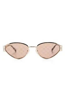 Солнцезащитные очки с логотипом GG Gucci Eyewear, золотой