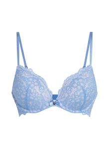 Бюстгальтер пуш-ап Hunkemöller Marine, светло-синий