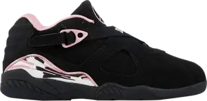 Кроссовки Air Jordan 8 Retro Low PS Real Pink, черный